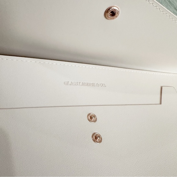 Glass Ladder & Co. “Megan” Blush Pink Clutch - Picture 7 of 13